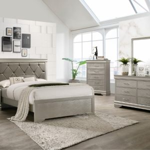 4 Pcs Queen Bedroom Set