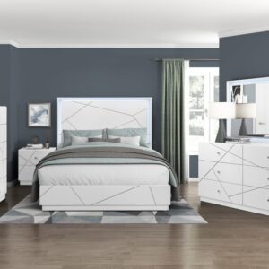 4 Pcs Queen Bedroom Set